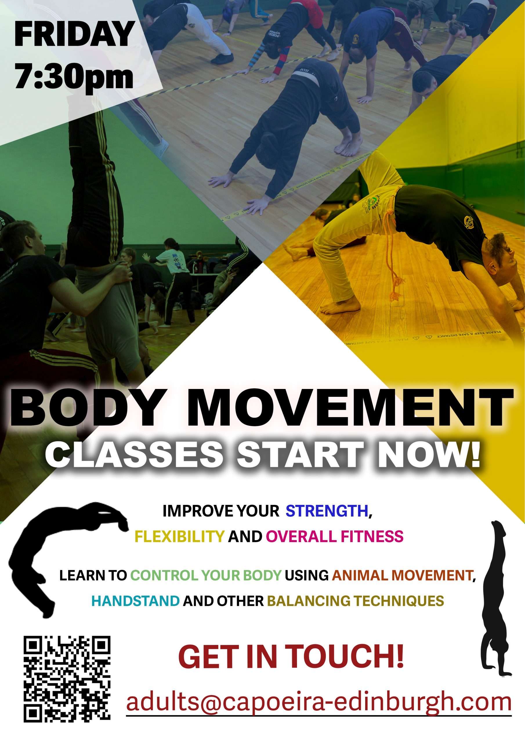 Capoeira Body movement classes